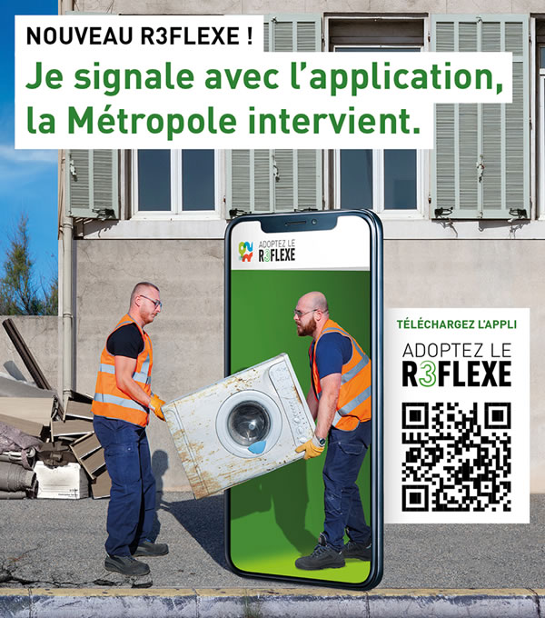 Gestion des déchet de la Métropole : une application dédiée