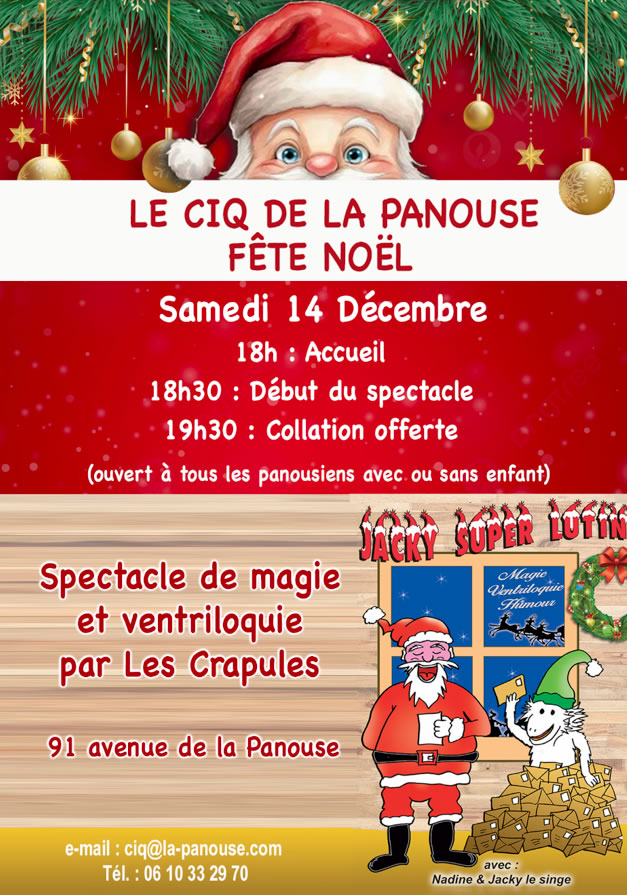 Le CIQ de La Panouse fête Noël