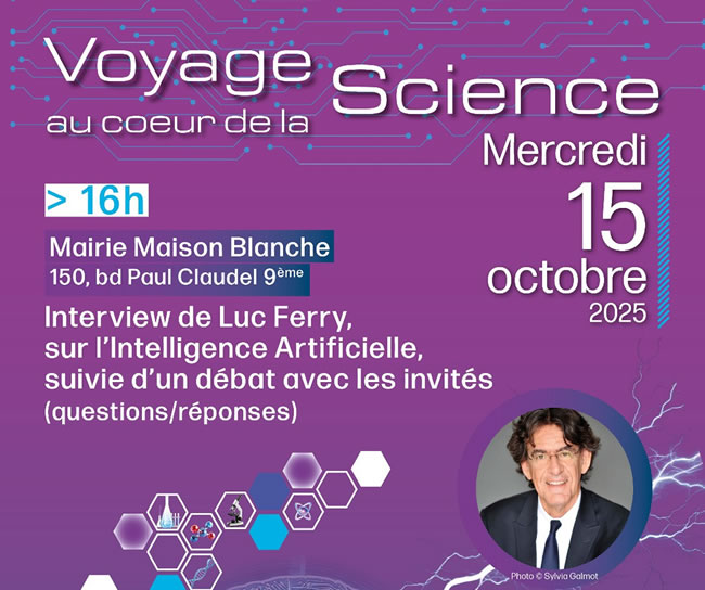 VOYAGE AU CŒUR DE LA SCIENCE à la Mairie des 9/10èmes