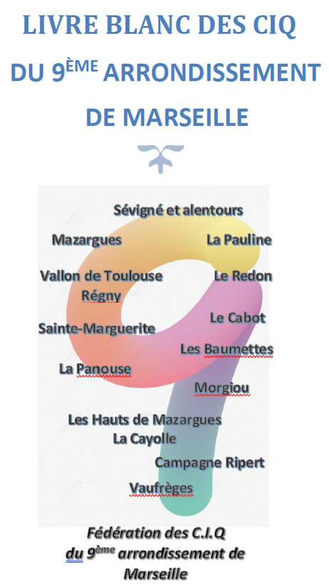 Livre blanc des Ciq du 9ème arrondissent de Marseille